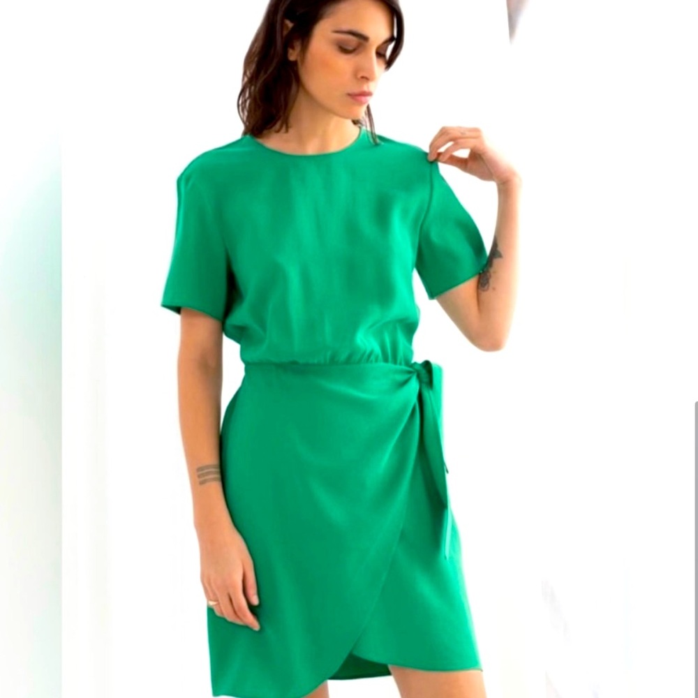 Paris Atelier & Other Stories Wrap Dress Size 6